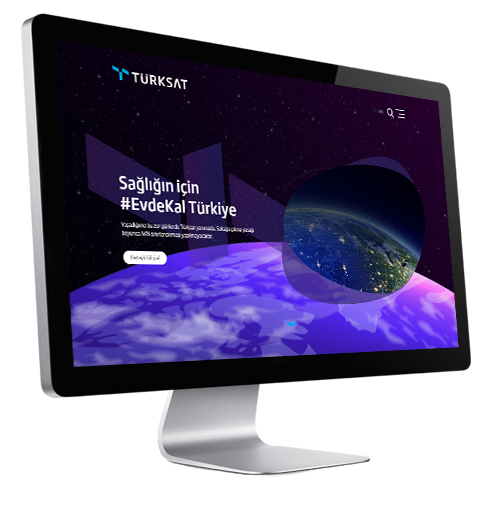 Navigate to Türksat Satellite website